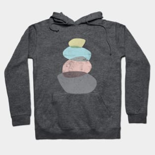 Mid Century Balancing Stones Hoodie